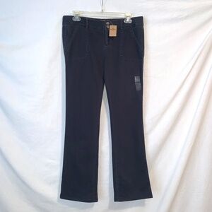 Hollister Women Social Stretch Navy Blue Pants Size 7R